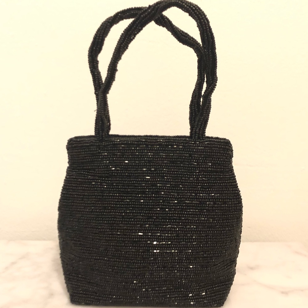 Hand Beaded Vintage Clutch